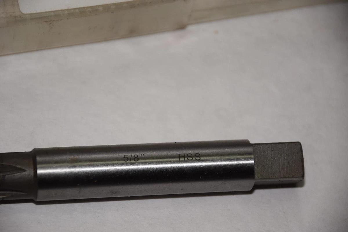 BIRD 565 5/8" HS SPIRAL FLAT HAND REAMER NEW