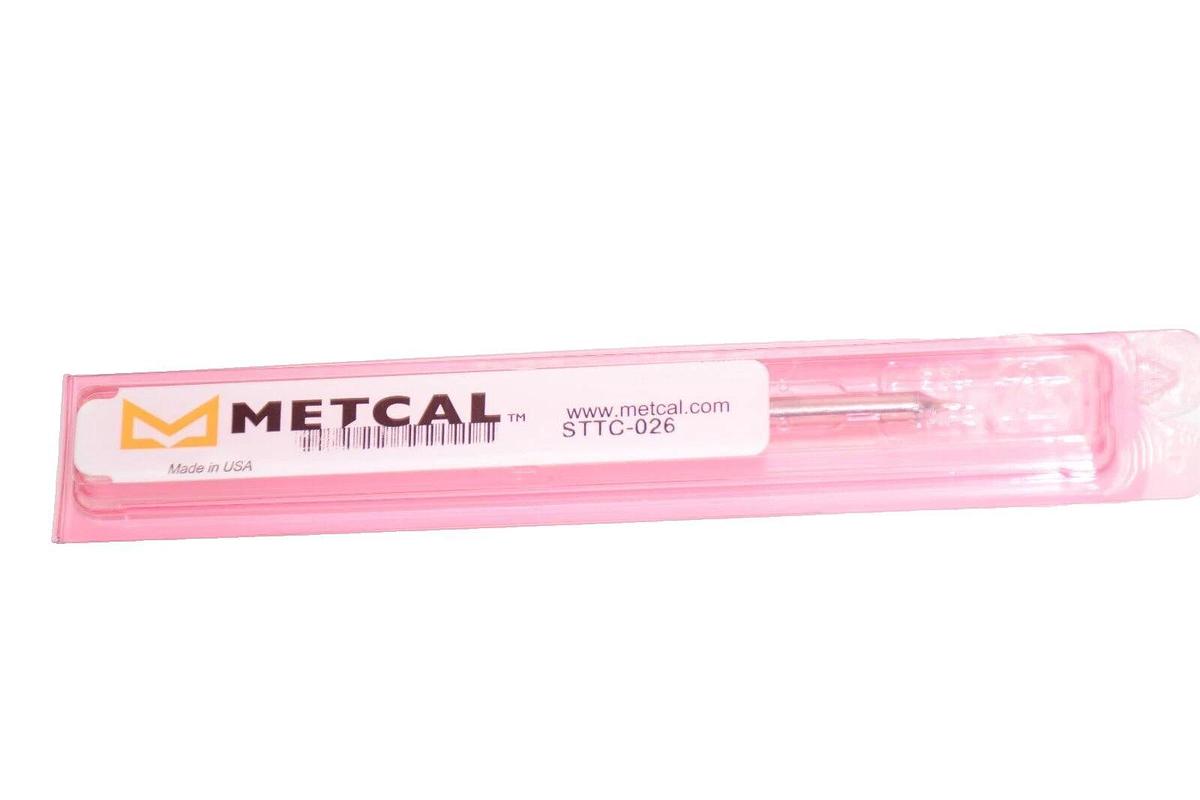Metcal STTC-026 STTC026  .016" Sharp Bent Conical Solder Tip NEW