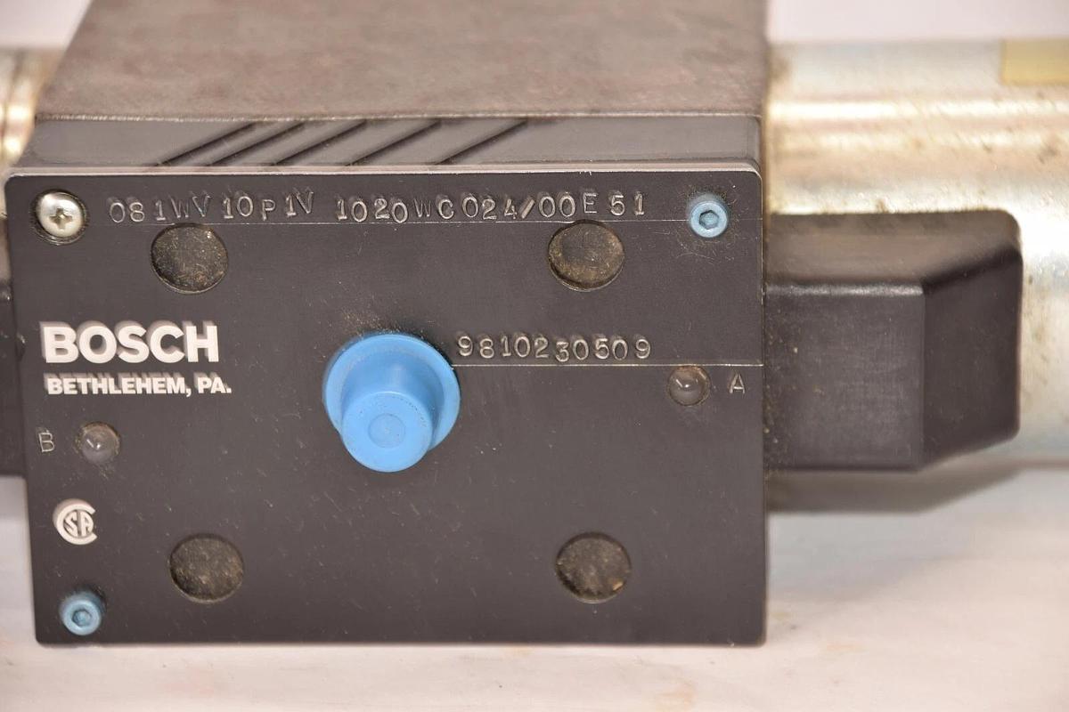 BOSCH 9810230509 081WV10P1V 1020WC024/00E51 Solenoid Valve (NOS)