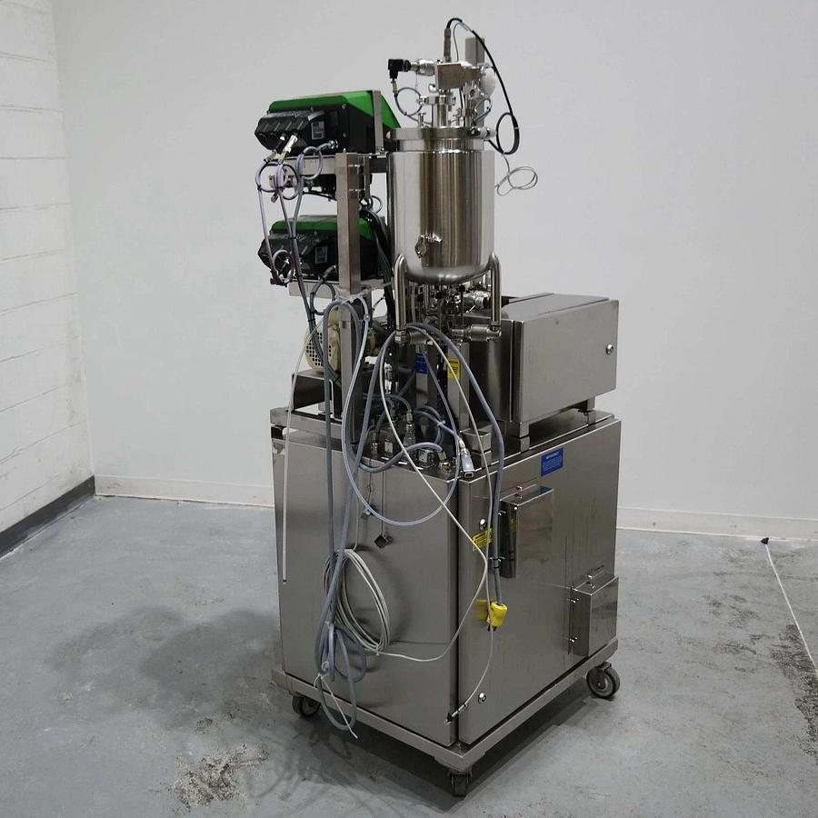 Used GE Healthcare UniFlux Cabinet 10 Tangential Flow Filtration System 2011
