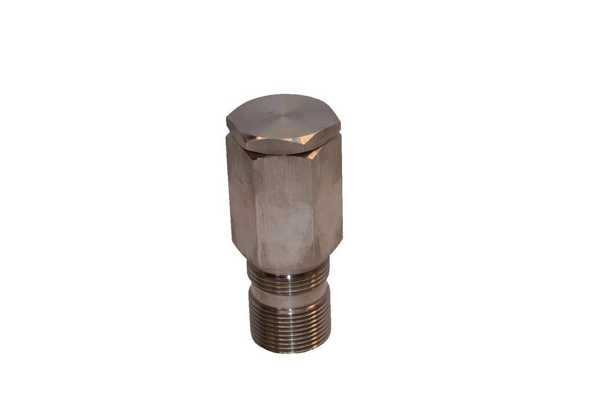 (NEW) CA20 1" osd 3/8" Sanitary Stainless Steel Check Valve With Clean Out