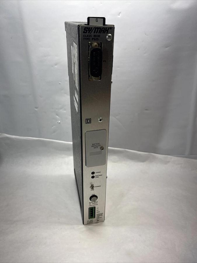 Refurbished SYMAX Square D 8030-PS-25 G 8030PS25 8030 PS25 ser G  Sy/max PS25  series G