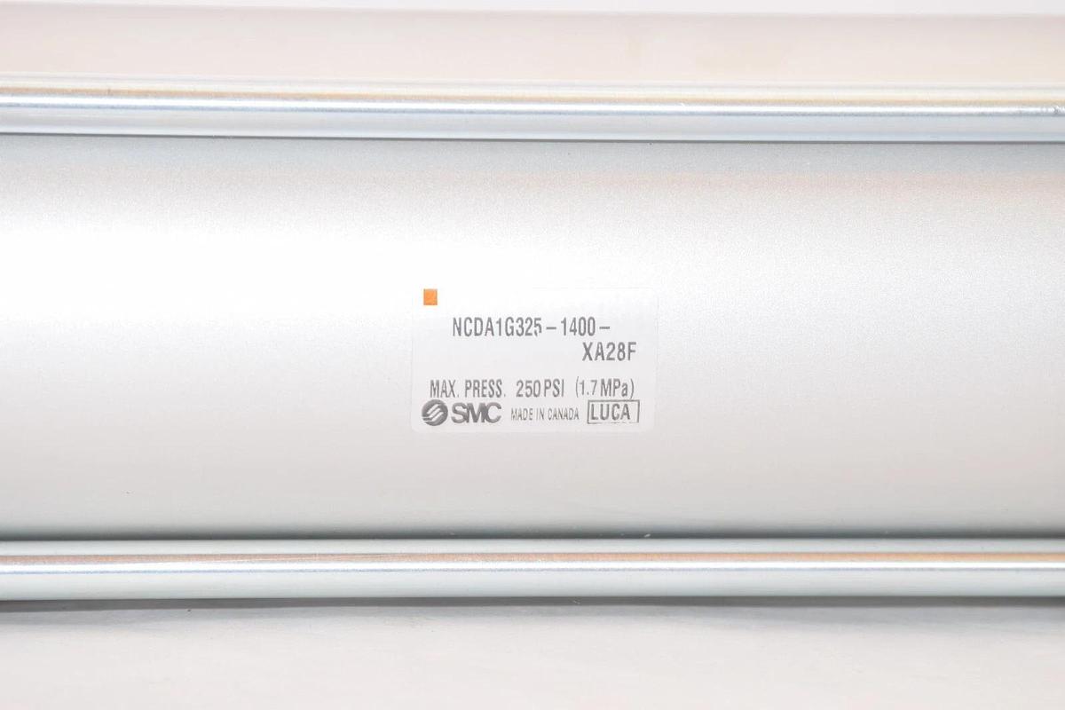 (NEW) SMC NCDA1G325-1400-XA28F 250psi Pneumatic Cylinder