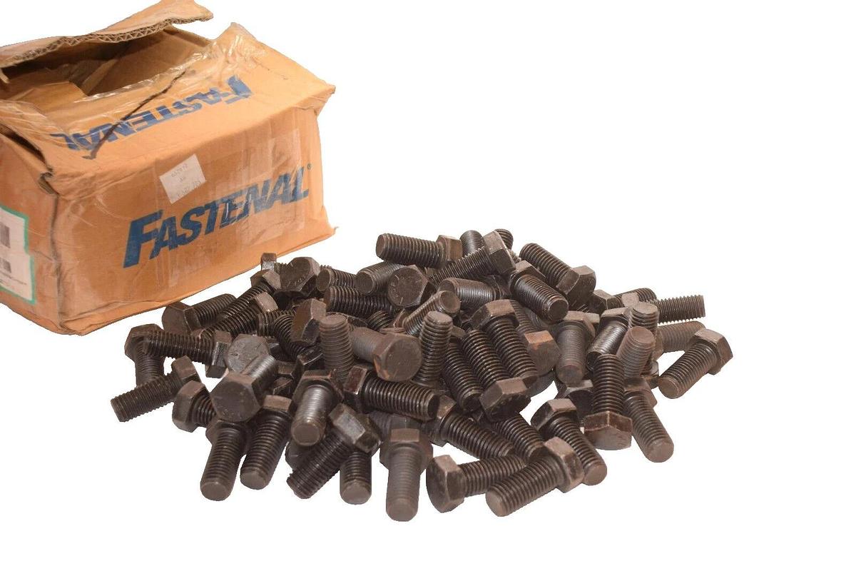 (NEW - Box of 91) FASTENAL 3/4-10x1-3/4 P5 Grade 5 Hex Cap Screw