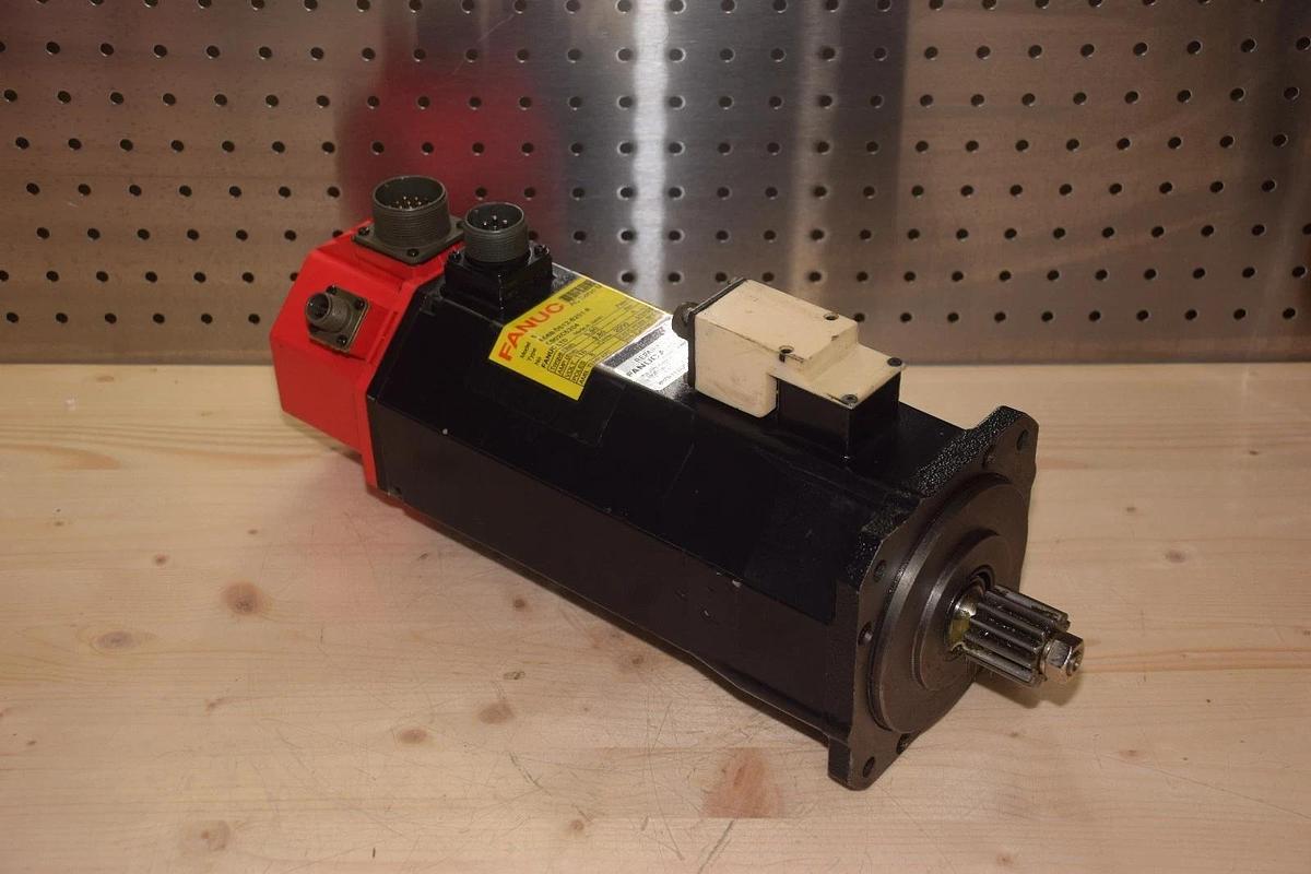 Refurbished FANUC ROBOTICS, AC SERVO MOTOR, Model 5, A06B-0512-B251-R, Coder A860-0320-T111