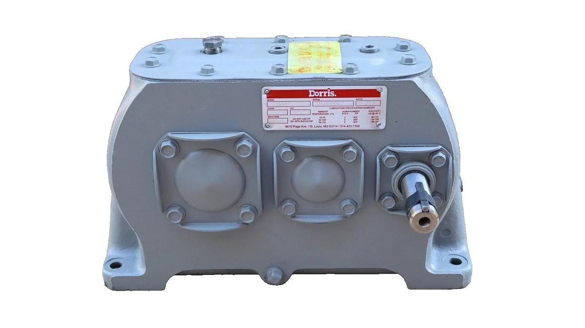 Dorris Gear Box Speed Reducer 1809 Ratio: 9.315 12.2hp 1750rpm  *REFURB
