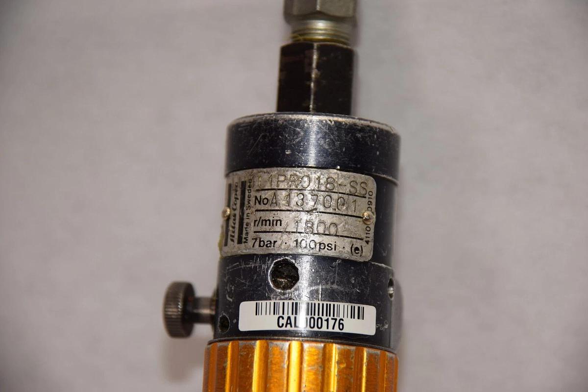 Used ATLAS COPCO LUM11PRO18-SS , LUM11PRO18SS Torque Screwdriver / Driver / Nutrunner