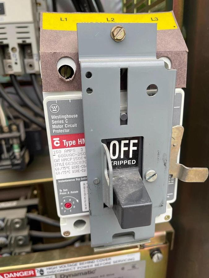 Refurbished EATON Dynamatic IS5000+ AFD AC Drive IS-506107-0480 72-011188-002 480v 3ph 60hp