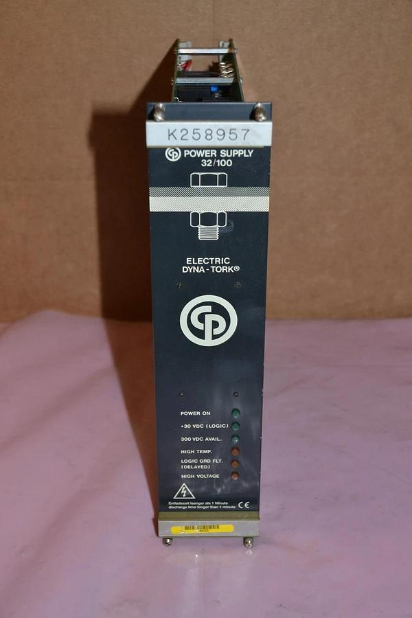 Used CHICAGO PNEUMATIC K258957 32/100 ELECTRIC DYNA-TORK  POWER SUPPLY