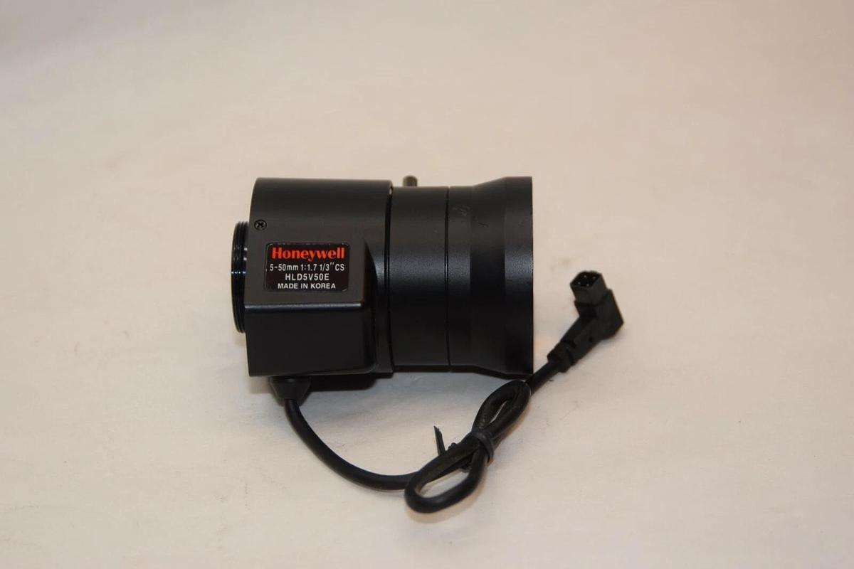 Used HONEYWELL HLD5V50E 5-50mm 1:1.7 1/3" CS Lense