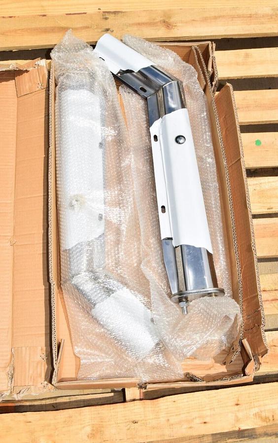 (NEW) TBOZZ TBZ-13647S , X002BM6073 Stainless Angled Mud Flap Hanger *Set*