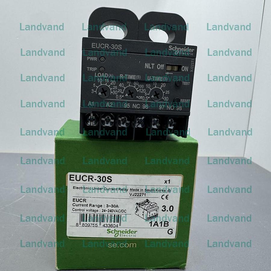 Used SCHNEIDER ELECTRIC RE7-RB11MW  0.05s-10min delay on time relay RE7RB11MW