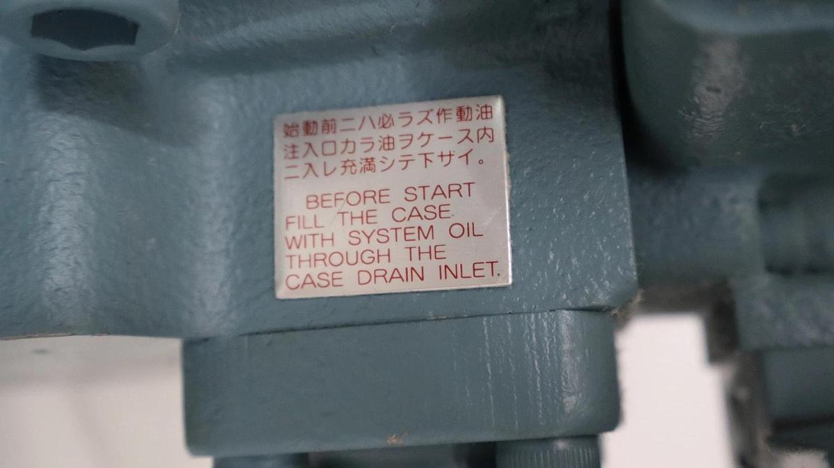 Daikin  Hydraulic Piston Pump V38C13RJAX-95 w/ Solenoid KSO-G02-2BA-30-C (NEW)