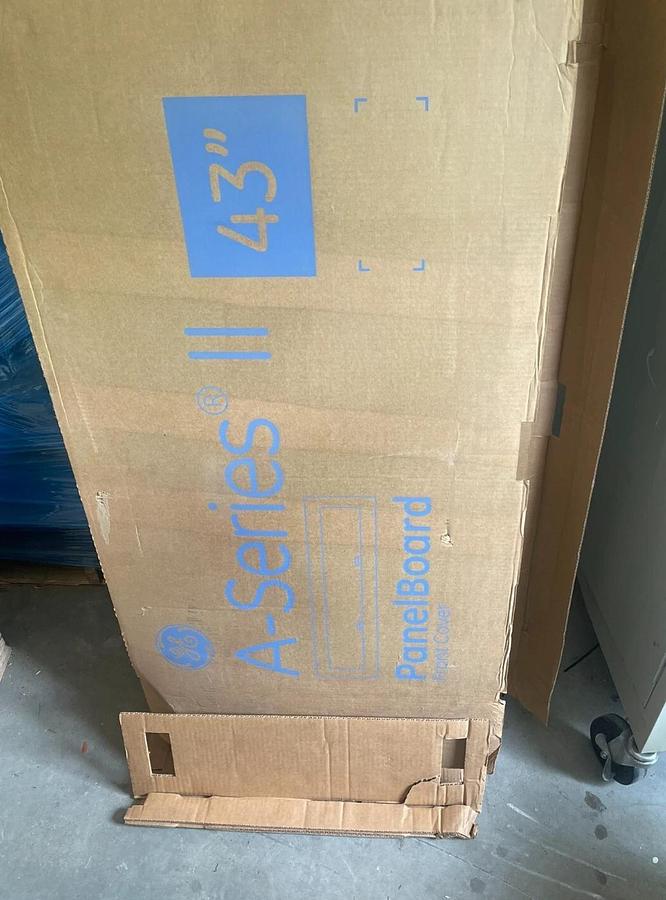 General Electric GE 43" A-Series II PanelBoard Front Surface Cover Panel AF43S
