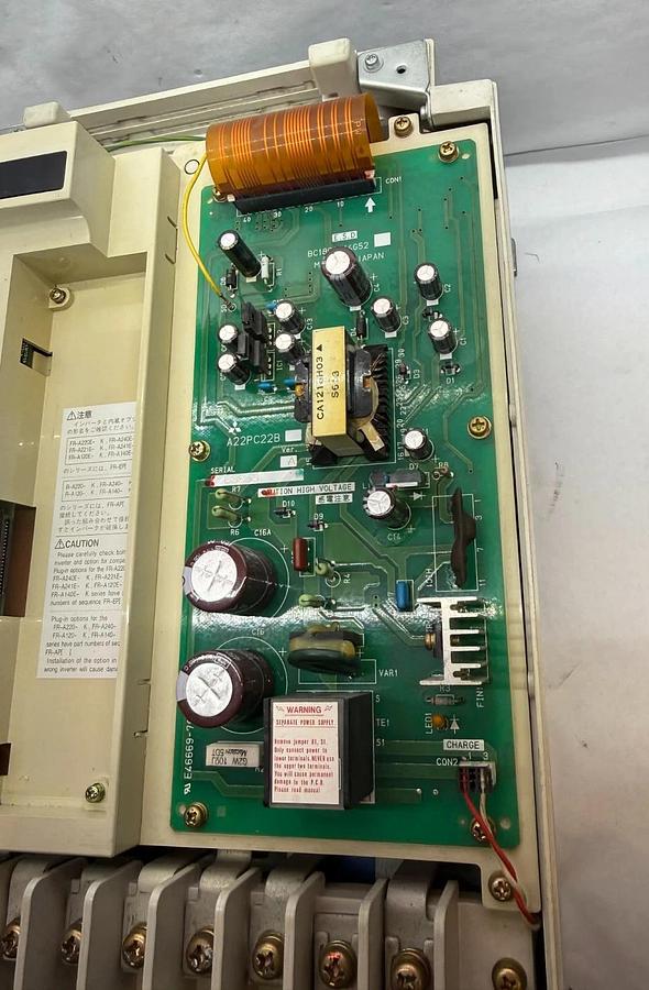 Used Mitsubishi Freqrol A-200 20HP Inverter Drive FR-A220E-15K-TF2 FRA220E15KTF2