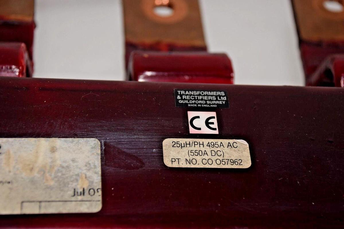 Used TRANSFORMERS & RECTIFIERS Rectifier 25uh/ph 495A AC 550A DC CO057962 CO O57962