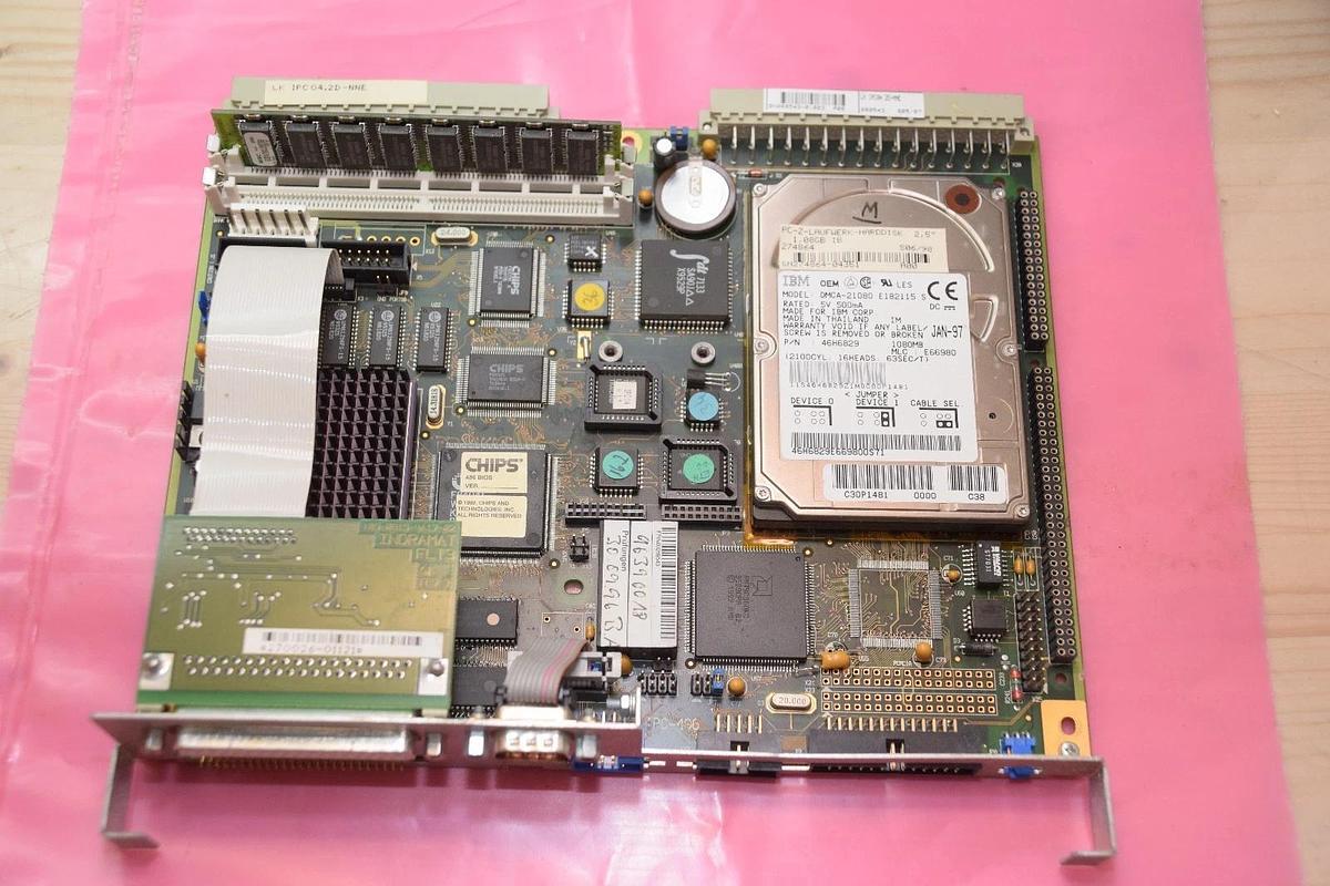 Used INDRAMAT CONTROL BOARD PCU04.2D-16E-50C-AA-GL/CLT01.2C