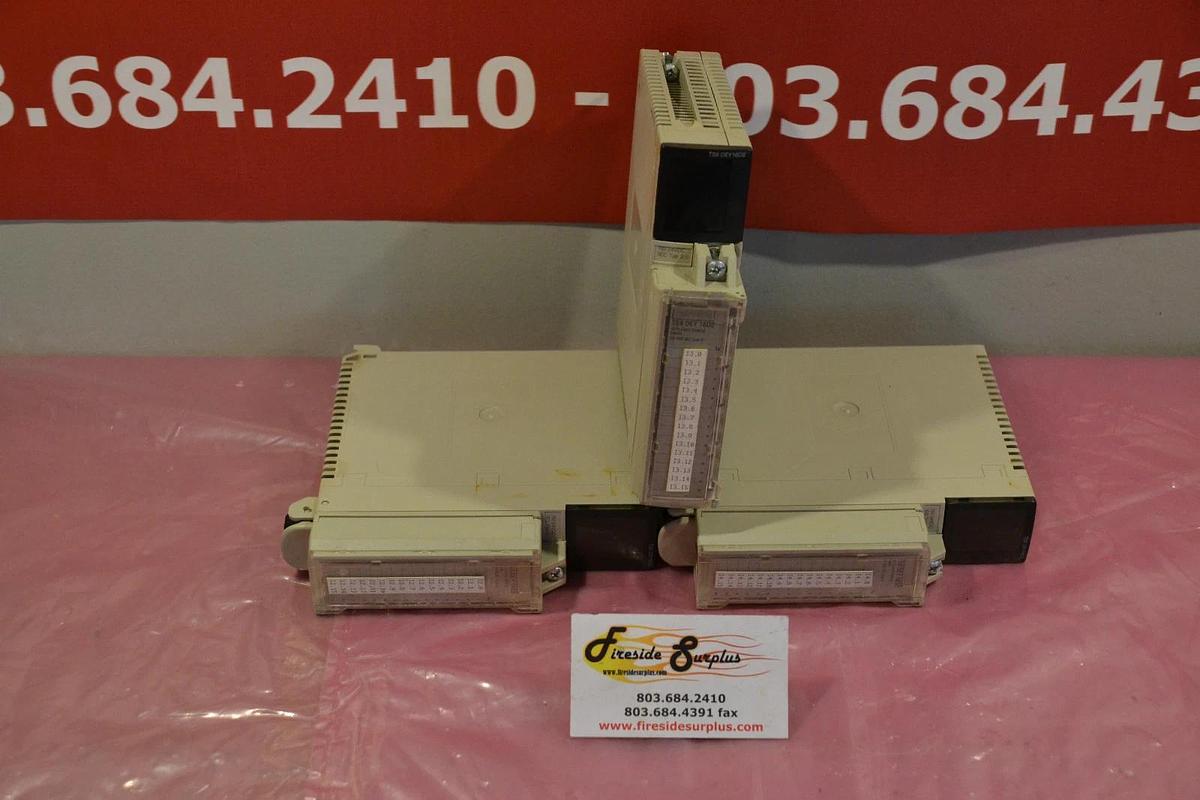 Used (3) SCHNEIDER MODICON AUTOMATION TSX PREMIUM POWER SUPPLY TSXDEY16D2 24V 24 V