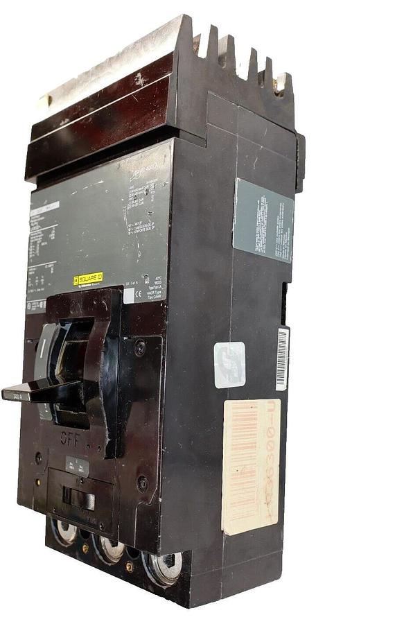Used Square D Schneider HACR CAAR LA Circuit Breaker LA36300 300A 300 Amp 3p