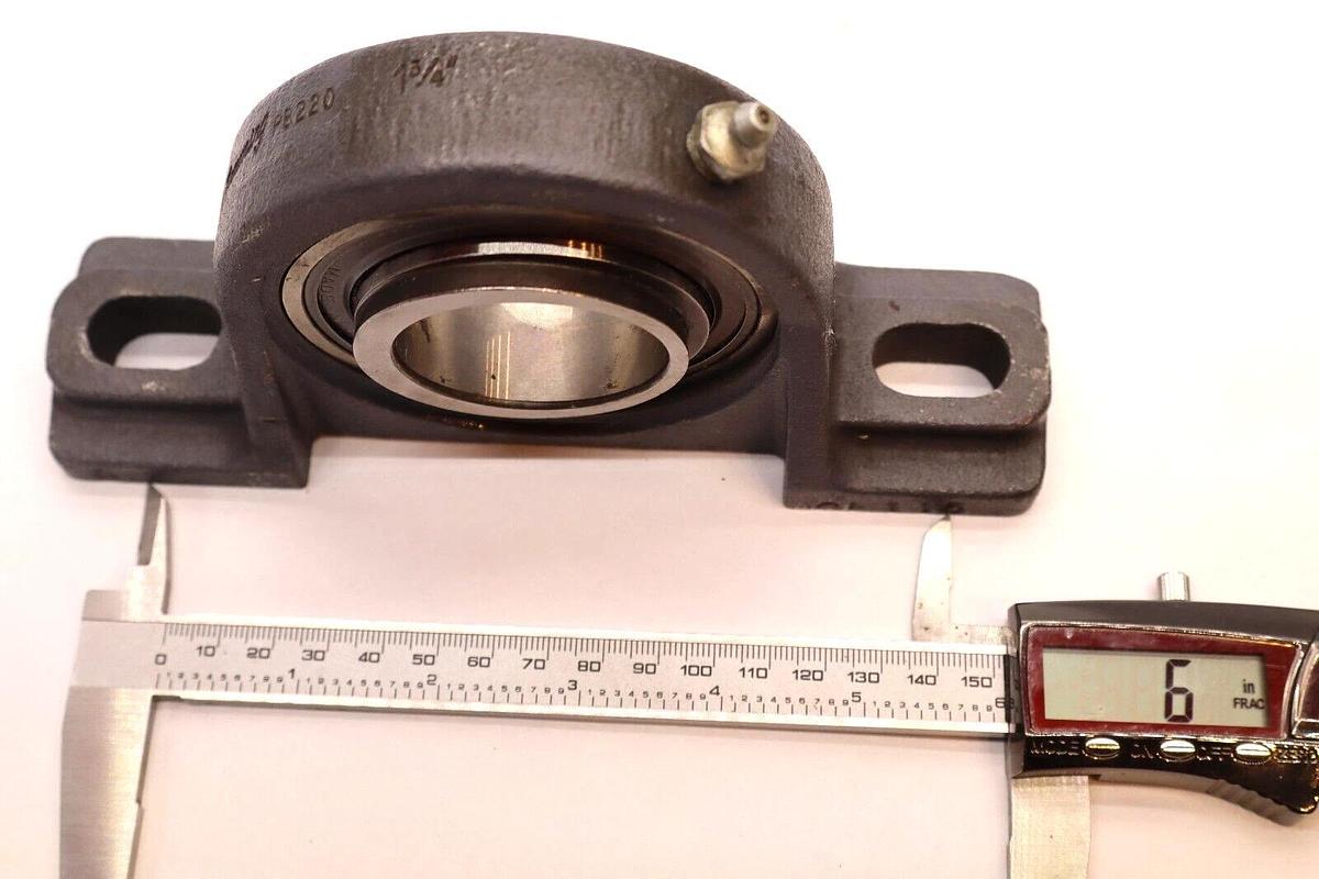 (NEW) BROWNING PB220 1-3/4" 2-Bolt Pillow Block Bearing