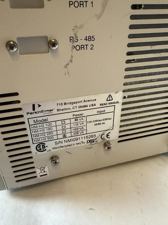 Used PerkinElmer NM-H2 500 Hydrogen Generator NMH2 Hydrogen 500