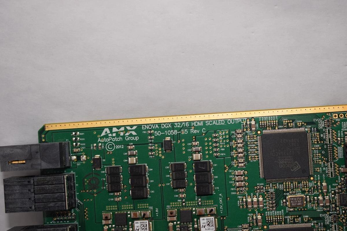 Used AMX 50-1058-55 Rev C AutoPatch ENOVA DGX 32/16 HDMI Scaled Output Board Card