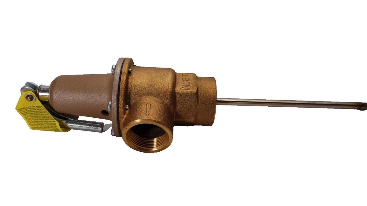 (NEW) WATTS M15 0752W 1-1/2" 340x8 150psi Pressure Relief Valve