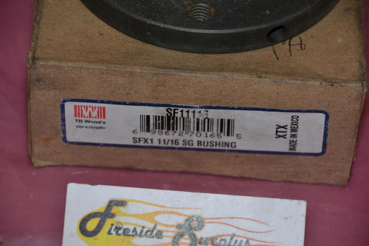 TB WOODS SG BUSHING SF11116 SFX1 11/16 NEW