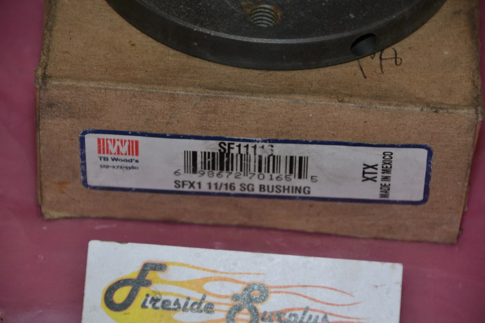 TB WOODS SG BUSHING SF11116 SFX1 11/16 NEW