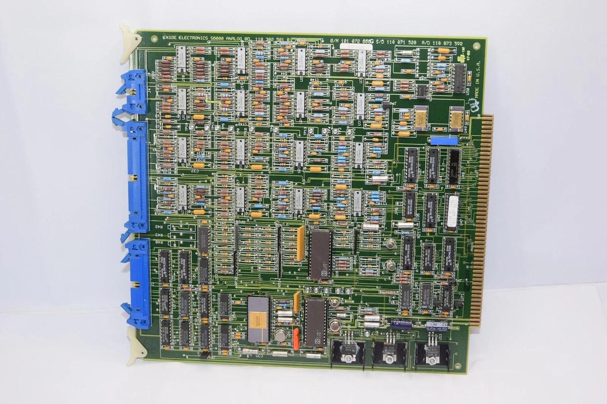 Used EXIDE ELECTRONICS S6000 118 302 581 B 118302581 B Analog Board USA