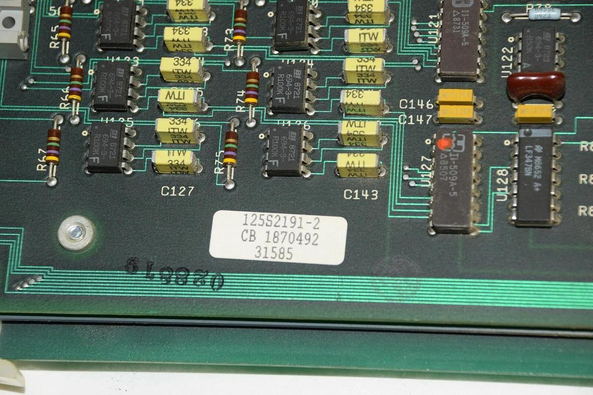 Used Taylor Instrument 125S2191-2, 6004BZ10200B  125S2192-5 125P2192-3 AV2