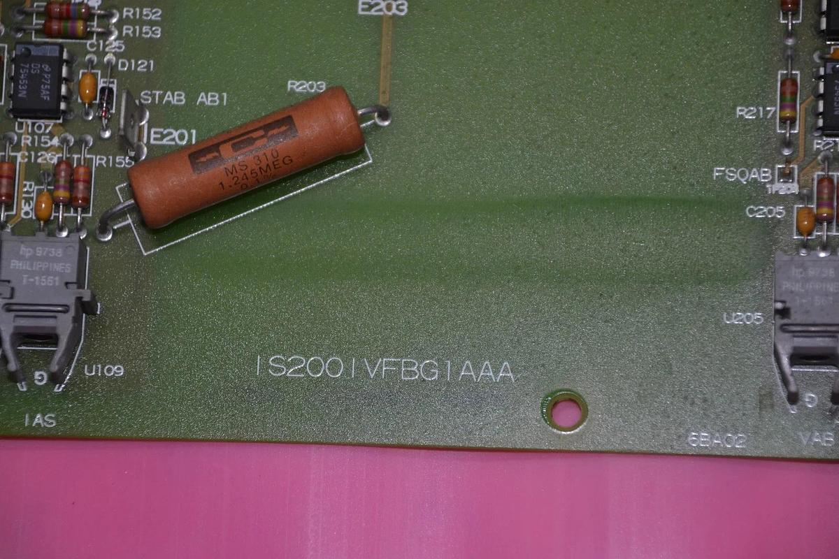 Used GENERAL ELECTRIC IS200IVFBG1AAA MRP580585 FIBER OPTIC FEEDBACK CARD