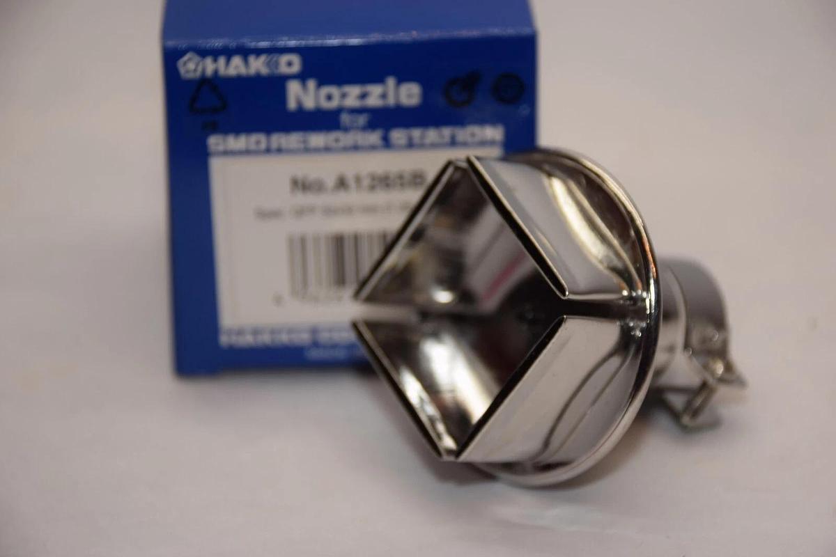 (NEW) HAKKO CORPORATION A1265B 32x32mm Hot Air Desoldering Nozzle