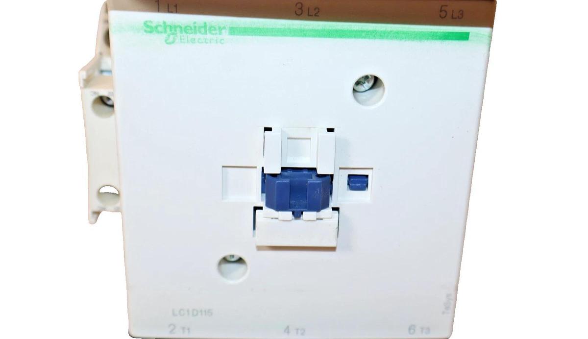 Schneider Contactor LC1D115 1000V 120V coil 250A 3ph (New)