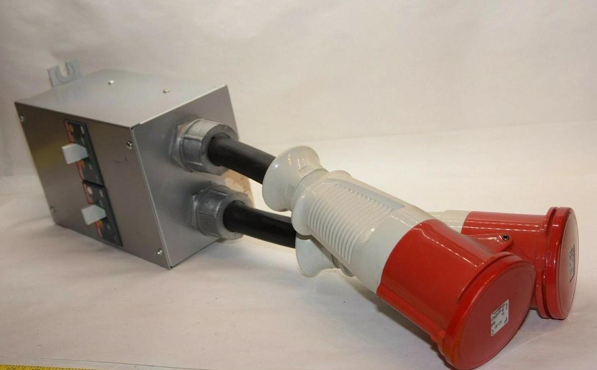 Used ABB StarLine Busway 225 A Tap Drop Box 60 amp CBMDC225HE37-6" Walter 361 63A-6h