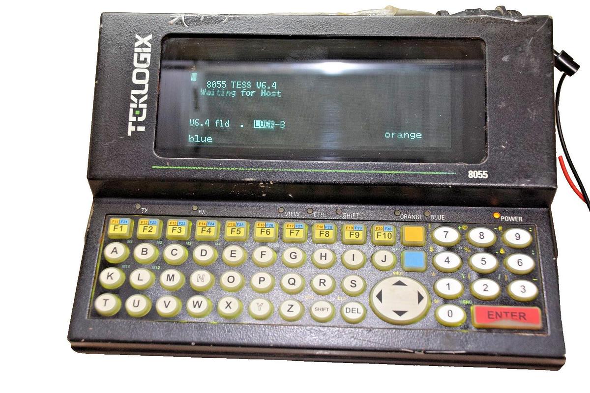 Used Teklogix 8055 8060 8055/8060 Vehicle Mount Terminal 12-48v 4.0a TRX7410A