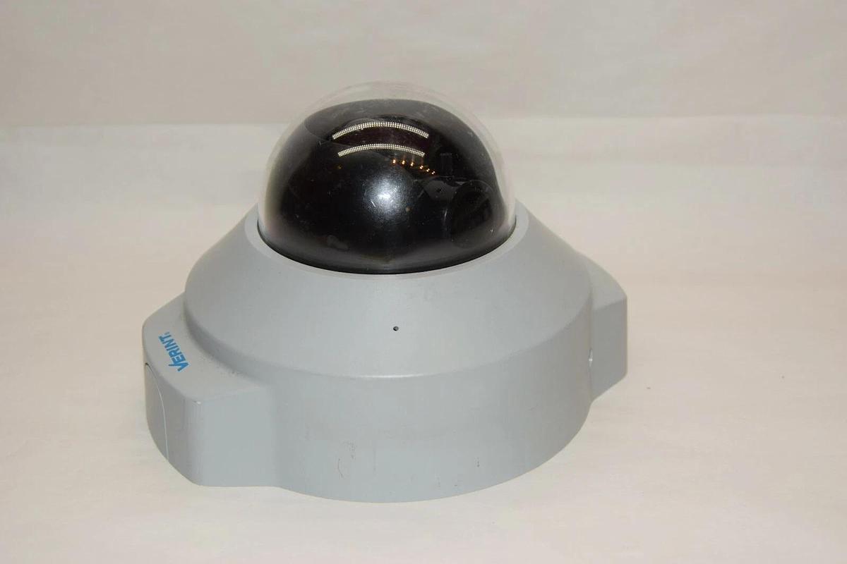Used VERINT S5003FD 70-300-5059 Rev B01 IP Camera VGA Dome Security Camera