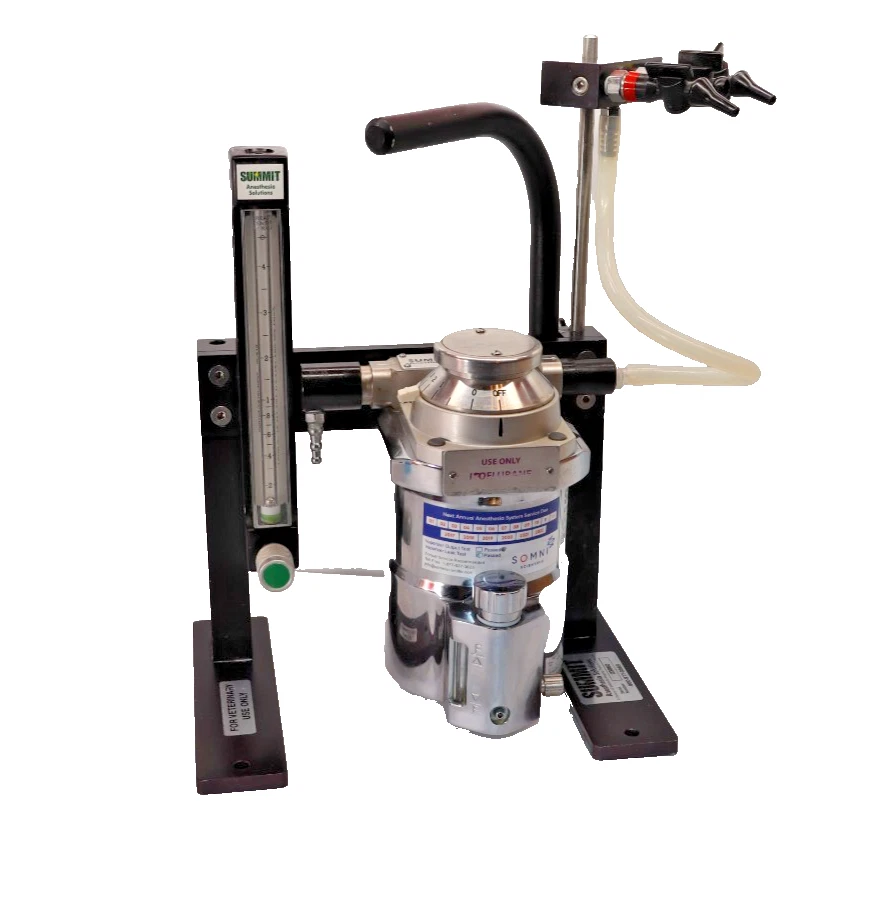 Used Summit Anesthesia Solutions System Vet Veterinary Use