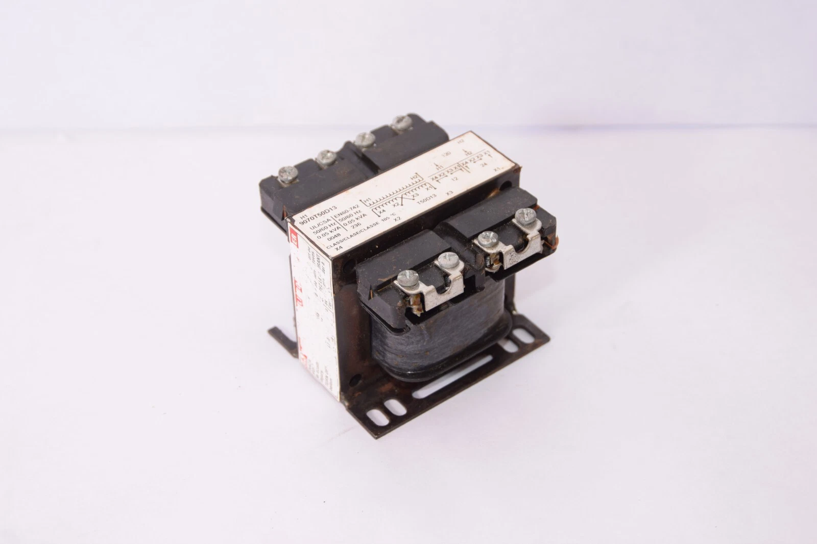 Used SQUARE D 9070T50D13 0.05kVA 50/60Hz Transformer
