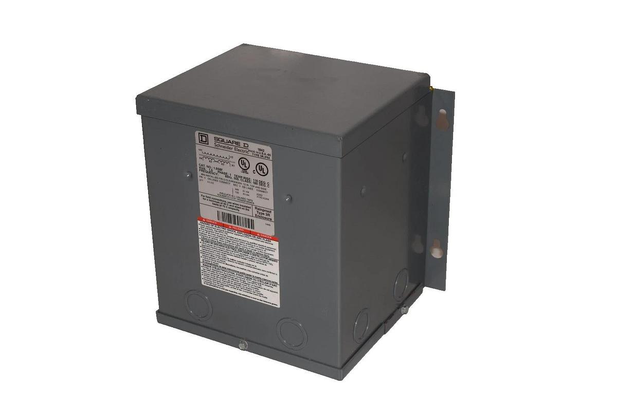 Square D Transformer Wall Mount 1.5S8F 1.5kva 1.5 kva 1ph 277v 120/240v (NEW)