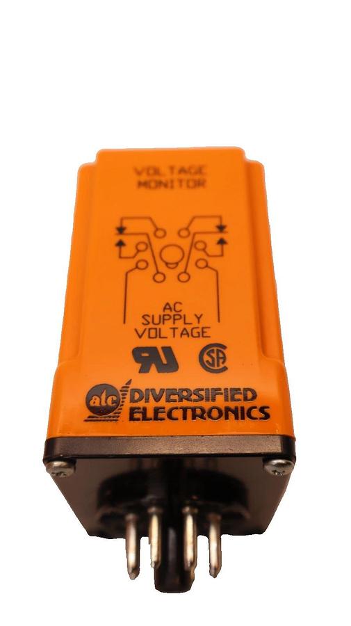 Diversified Electronics Current Relay 208V 5A UDA-208-ALA U0A-208-ALA (New)