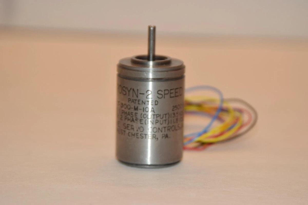 Used HAROSYN Fasco Harowe 2 Speed Resolver 11BRCT-300-M-10A 2500Hz 11BRCT300M10A