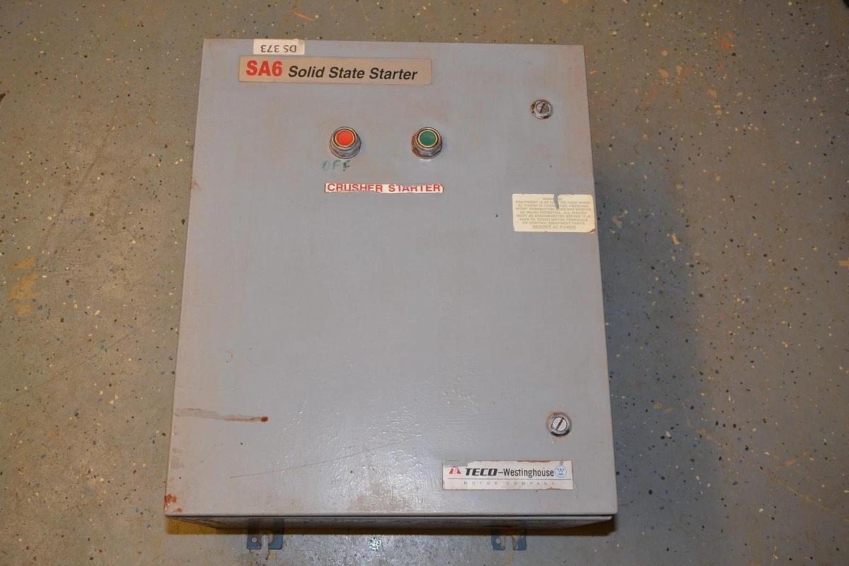 Used Saftronics Softstarter SA6 Solid State Starter 3286-75T 328675T 575v 75hp