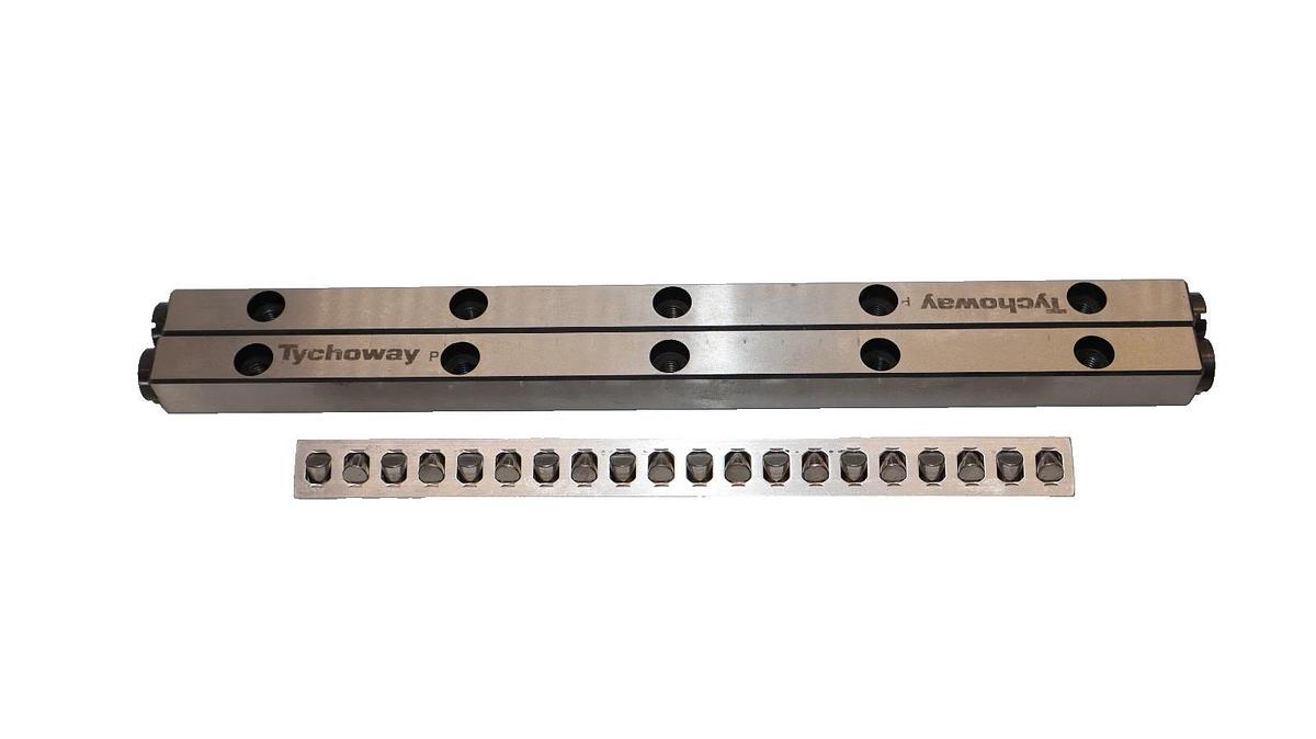 Tychoway 10" Linear Guide 6250 6-250 ES06 Cross Roller Guideway (New - Lot of 2)