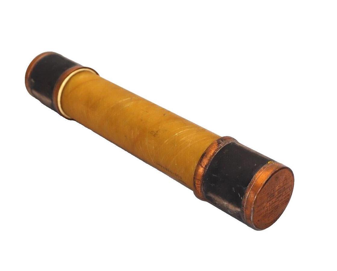 Used GE / GENERAL ELECTRIC 9F60 CED005 Type EJ-1C 5A 5 E Amp 5.5kV Fuse