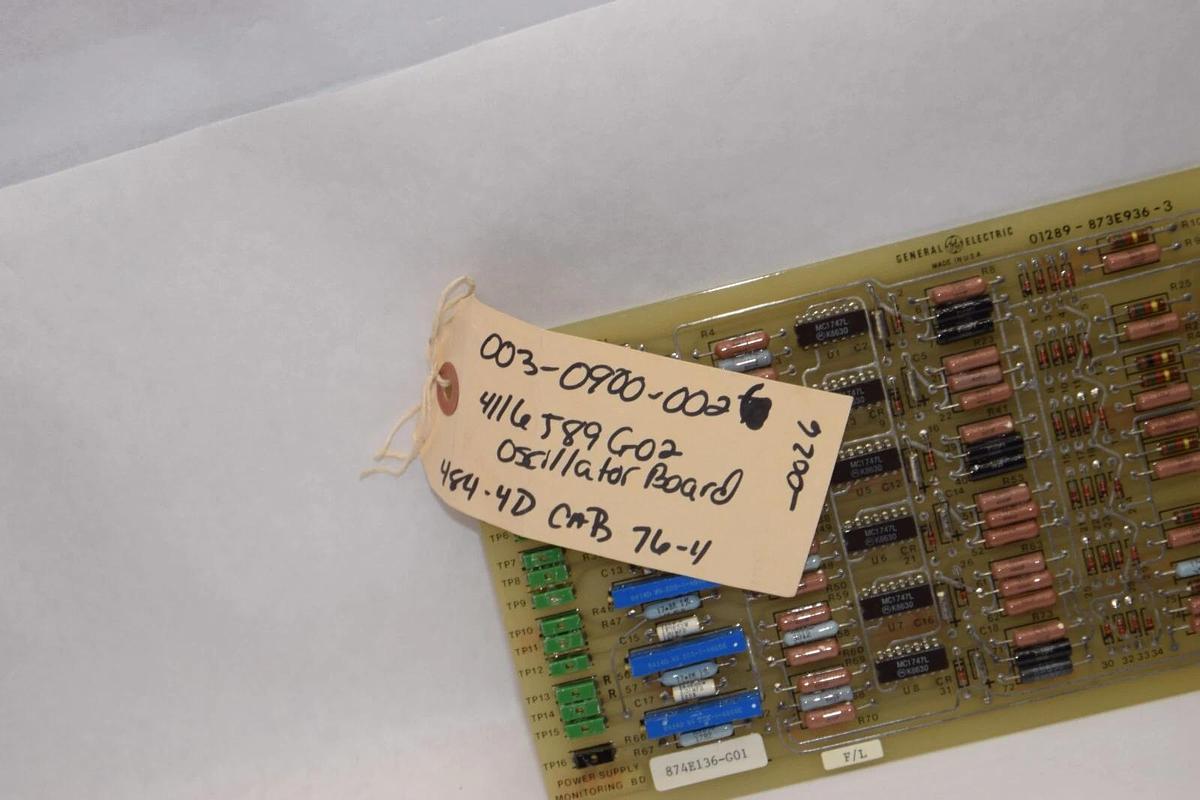 Used (NEW) GE GENERAL ELECTRIC 01289-873E936-3 Oscillator Board