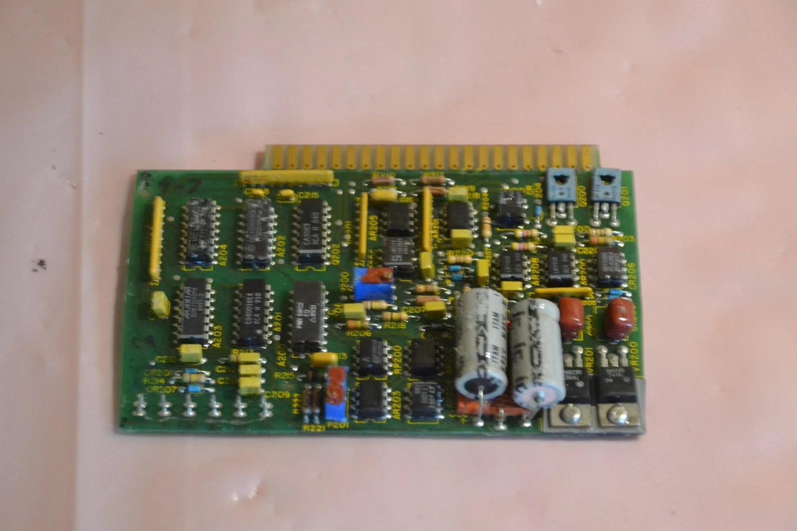 Used MICRO MOTION CIRCUIT BOARD PCB 1002716 PCB1002716 MODEL D REV B