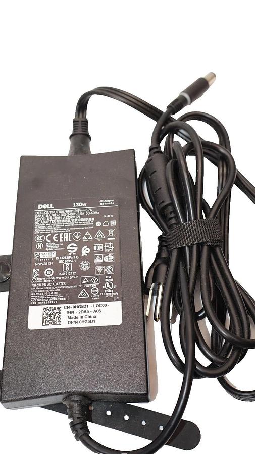Used DELL LA130PM121 19.5V-6.7A , 130W AC Adapter