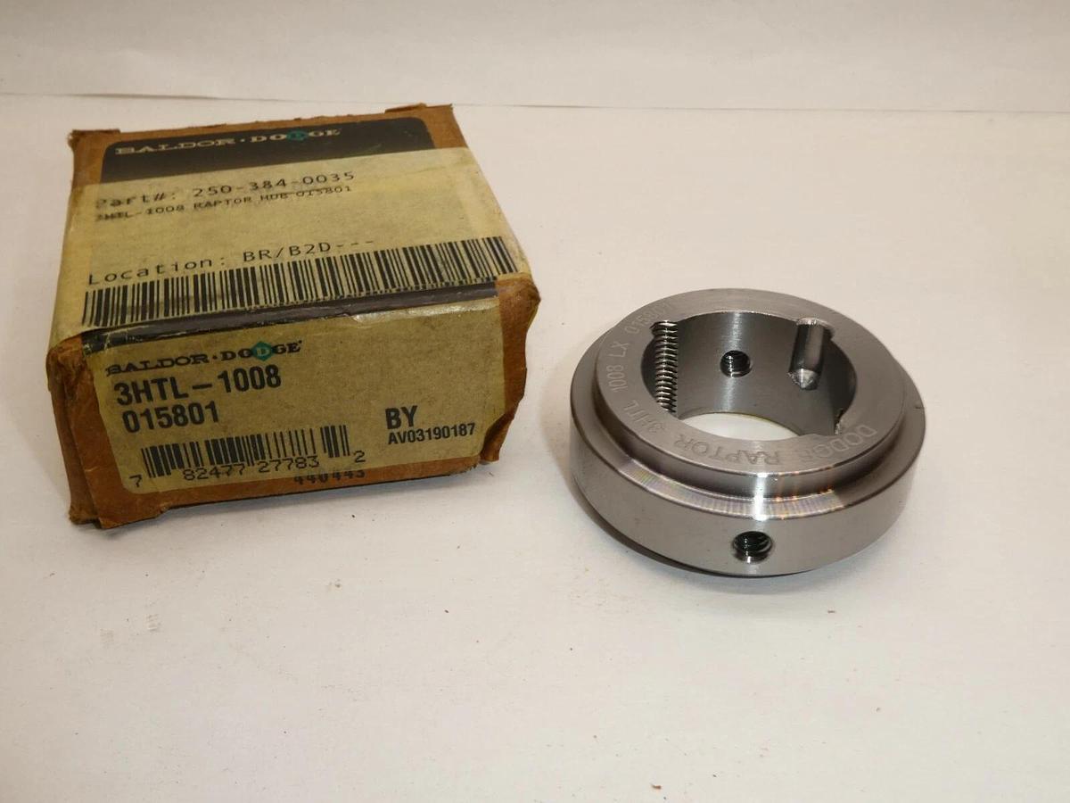 (NEW) DODGE / BALDOR 3HTL-1008 015801 Raptor Hub