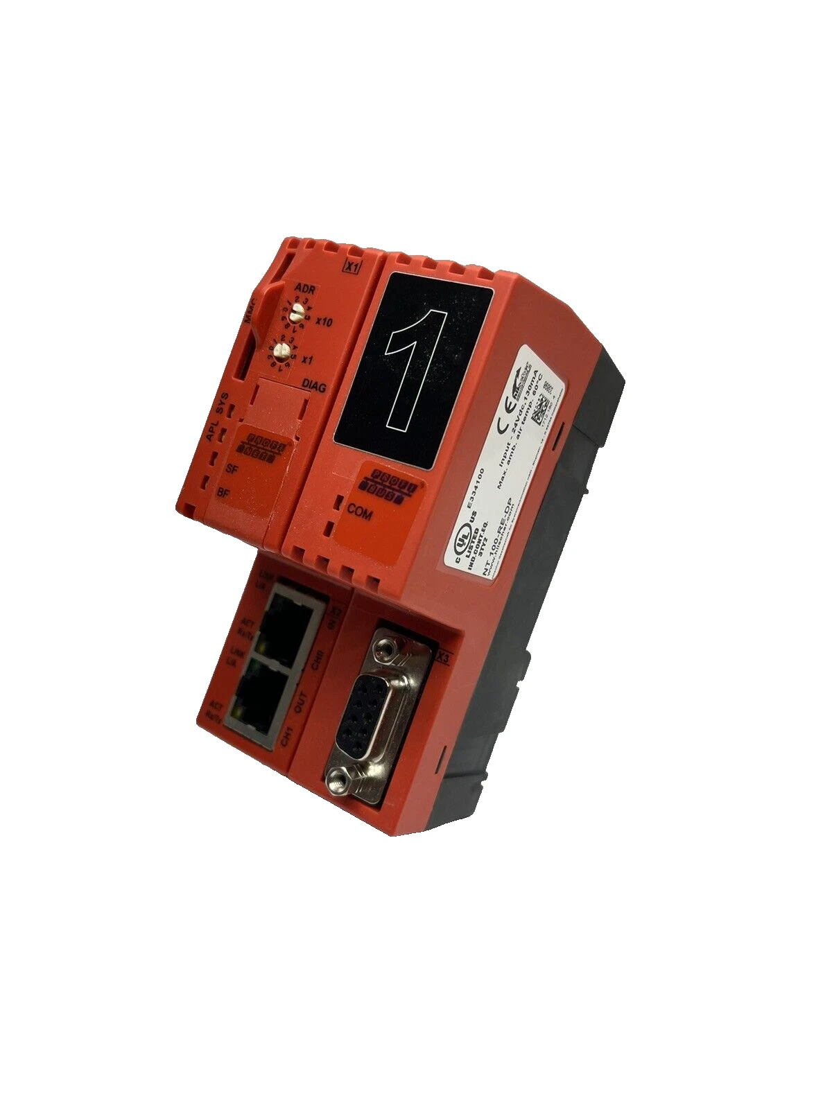 Used Hilscher NT 100-RE-DP NT100REDP  Fieldbus Ethernet Fieldbus Gateway *AS IS, READ